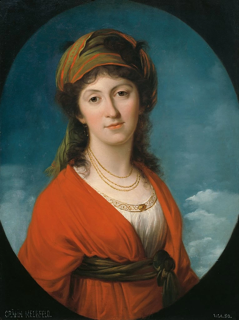 Angelika Kauffmann - 112, Marie Therese Contessa Meerfeld, nata Contessa Dietrichstein, Galleria Belvedere, Vienna